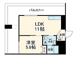朝日プラザ天満橋 9階