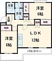 笹野ロイヤルハイツB4階6.5万円