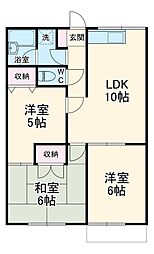 間取図画像 3LDK