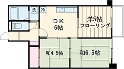 吉祥寺オリンピックマンション 1階3DKの間取り