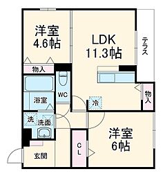 Flat Comfy 豊中 1階/-