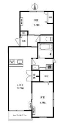 シリンケディ（Sirin Kedi）） B205 2階2LDKの間取り