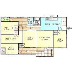 弐分方町貸家 1階5LDKの間取り