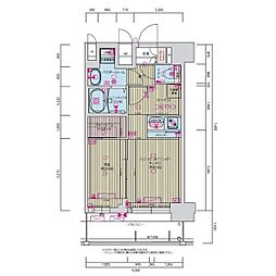 プレサンス九条グランデリーヴ 14階/1406