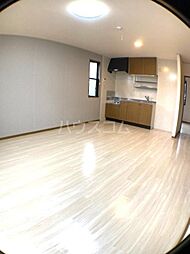 ボナール21 B 101 1階2LDKのリビング/ダイニング