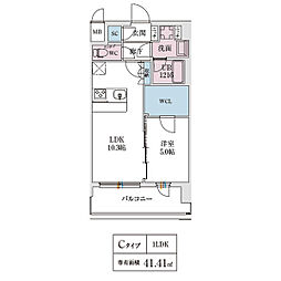 スプランディッド弁天町WEST 8階