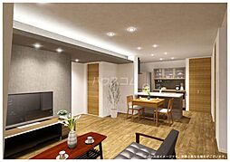 JR東海道本線 豊橋駅 徒歩24分の賃貸マンション 1階2LDKのリビング/ダイニング