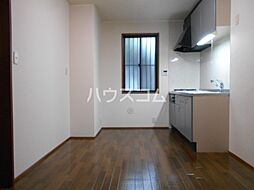 東武伊勢崎線 新伊勢崎駅 3.4kmの賃貸アパート 2階2DKのリビング/ダイニング