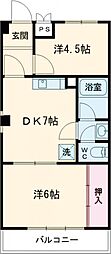 間取図画像 2DK