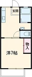 間取図画像 1DK