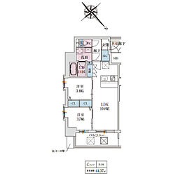 スプランディッド弁天町DUE 9階