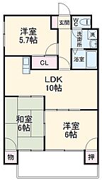 間取図画像 3LDK