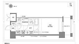 AELL亀有 2階1Kの間取り