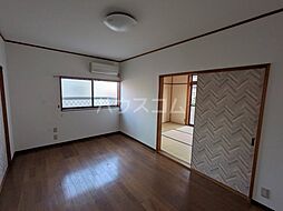 大河内ハイツ1号棟 201 2階2Kのリビング/ダイニング