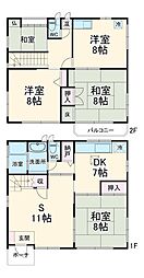 相山邸 1階5SDKの間取り