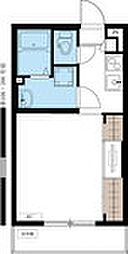 リブリ・ドルフtwo 1階1Kの間取り