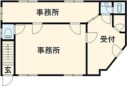 クラウド亀有 1階ワンルームの間取り