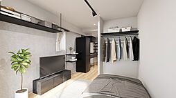 都営大江戸線 若松河田駅 徒歩6分の賃貸マンション 8階ワンルームのリビング/ダイニング