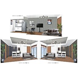 LECOCON四日市VIII 302 3階1LDKのリビング/ダイニング