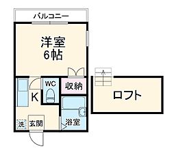 間取図画像 ワンルーム