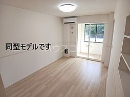 関東鉄道常総線 南守谷駅 徒歩12分の賃貸アパート 1階1LDKのリビング/ダイニング