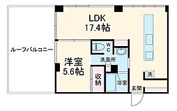 レノバエイシュウ 3階1LDKの間取り