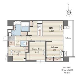 S-RESIDENCE天満橋ar 13階