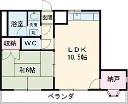 間取図画像 1SLDK