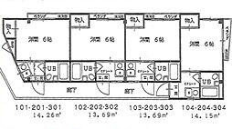 ハイツプリメーロ 1階