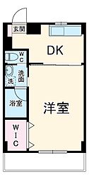 間取図画像 1DK