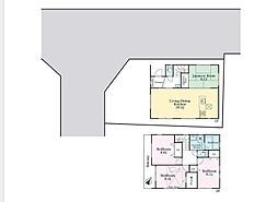 市川市東菅野4丁目戸建 2階4LDKの間取り