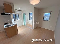 ヴェルデュールIII 202 2階1LDKのリビング/ダイニング