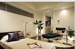 イプセ多摩川緑地 802 8階ワンルームのリビング/ダイニング