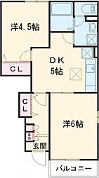 Ｔｏｋｙｏ233 1階2DKの間取り