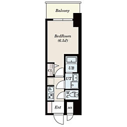S-RESIDENCE今池駅前 10階1Kの間取り