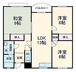 第1モン・セ・リバア 2階/-