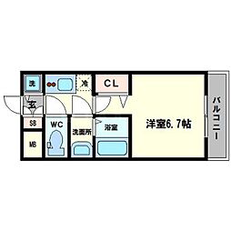 セオリー大阪フルール 9階/-