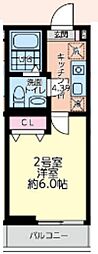 間取図画像 1K