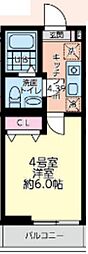 間取図画像 1K