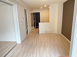 名鉄豊川線 八幡駅 徒歩13分の賃貸アパート 1階1LDKのリビング/ダイニング