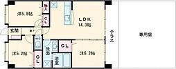 間取図画像 3LDK