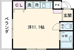 間取図画像 ワンルーム