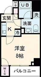 間取図画像 1K