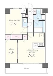 セイワパレス新大阪 8階/803