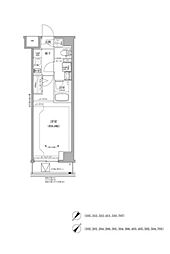 間取図画像 ワンルーム