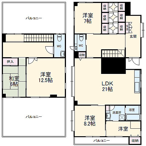 ホームズ でお部屋探し 東急東横線 新丸子駅 徒歩3分 5sldk 賃料37万円 4階 237 賃貸マンション住宅情報 物件番号 取扱い不動産会社 ハウスコム株式会社 元住吉店
