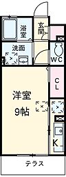 間取図画像 1K