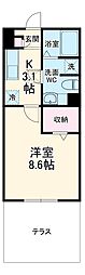 間取図画像 1SK