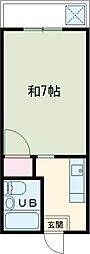 間取図画像 1K