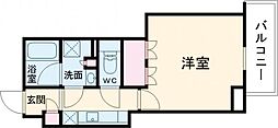 Belleville錦糸町 1Kの間取図画像